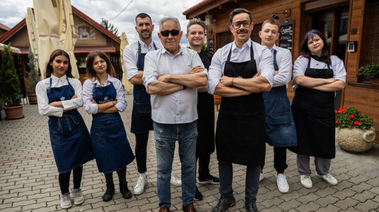 A Vadvirág Étterem csapata
